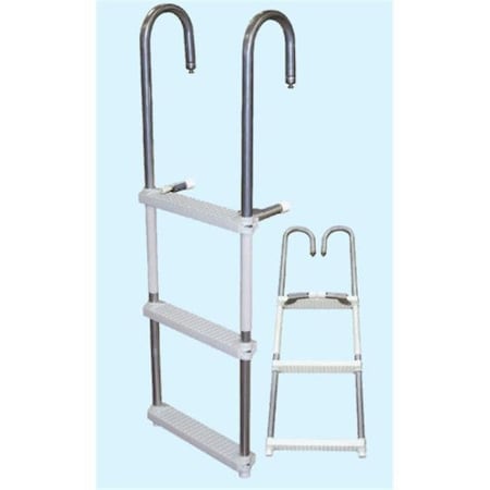 Jif Marine JIF Marine DMM3 3 Step Pontoon Swim Ladder DMM3